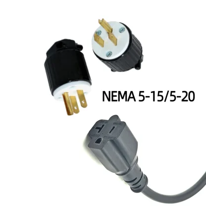 220V SAE J1772 Type1 Socket To NEMA 5-15/5-20 EV Charger Adapter With 0.2M Cable for E-Bike/Scooter/One wheel - Image 3