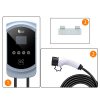EVSE Wallbox, IP65 Rating Waterproof Charger Station with Socket APP Control - Image 4