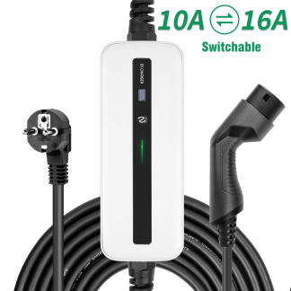 EV Charger Portable EV Charging Box Cable 10/16A Switchable