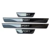 4 Pcs Car Door Sill Protector For BYD ATTO 3 Fiber Leather Tape Car Door Edge Guards - Image 2