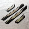 4 Pcs Car Door Sill Protector For BYD ATTO 3 Fiber Leather Tape Car Door Edge Guards - Image 17