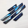 4 Pcs Car Door Sill Protector For BYD ATTO 3 Fiber Leather Tape Car Door Edge Guards - Image 23