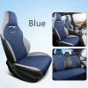 New Suede Dolphin Car Seat Covers Four Seasons Universal Full Set Seat Cushion with Headrest - Image 4