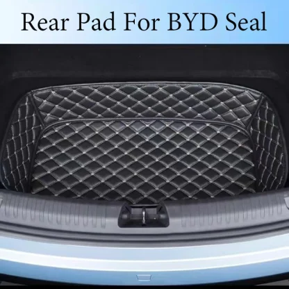 Leather Car Front Storage Box Pad For BYD Seal EV DMi 2023 2024 Trunk Mat - Image 10