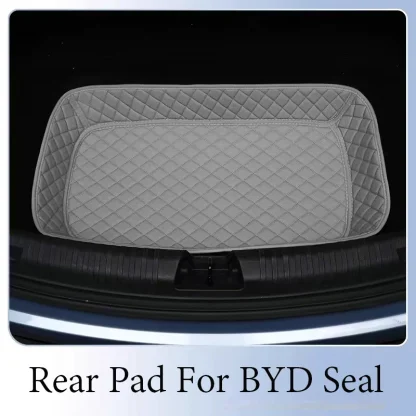 Leather Car Front Storage Box Pad For BYD Seal EV DMi 2023 2024 Trunk Mat - Image 6