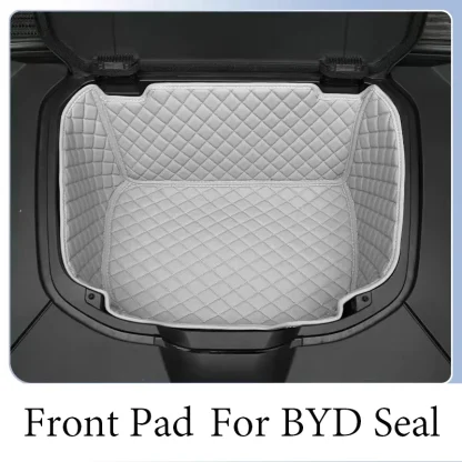 Leather Car Front Storage Box Pad For BYD Seal EV DMi 2023 2024 Trunk Mat - Image 7