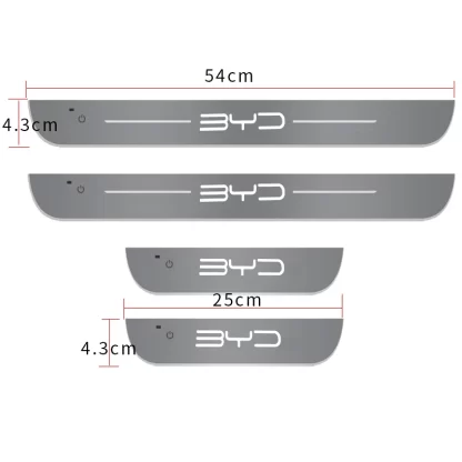 BYD-Atto-3-EV-yuan-song-han-2022-2023-Car-Welcome-Door-illuminated-Sill