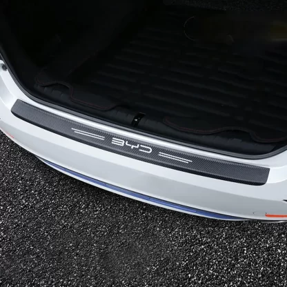 Sill pedal Rear Bumper Protection Stickers