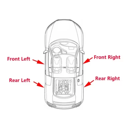 LHD For BYD S6 M6 E6 Car Power Window Glass Lifter Control Switch Button