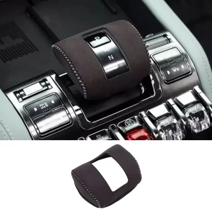 For BYD FangChengBao Leopard 5 Shift Sleeve, Central Control Armrest Box, Protective Hand Sewn Shift Lever Handle Leather Cover - Image 5